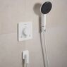 Шлангове підключення Hansgrohe FixFit Fine S, Matt White (28882700)