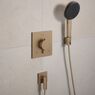 Шлангове підключення Hansgrohe FixFit Fine E, Brushed Bronze (28883140)