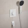 Шлангове підключення Hansgrohe FixFit Fine E, Matt White (28883700)