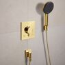 Шлангове підключення Hansgrohe FixFit Fine E, Polished Gold Optic (28883990)