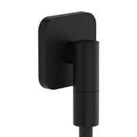 Шлангове підключення Hansgrohe FixFit Fine Q, Matt Black (28884670)