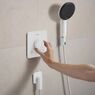 Шлангове підключення Hansgrohe FixFit Fine Q, Matt White (28884700)