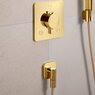 Шлангове підключення Hansgrohe FixFit Fine Q, Polished Gold Optic (28884990)