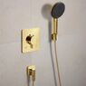 Утримувач ручного душу Hansgrohe Porter Fine, Polished Gold Optic (28885990)