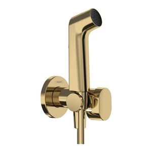 купить Комплект гігієнічного душу Hansgrohe S EcoSmart+ на змішану воду, Polished Gold Optic (29232990) недорого