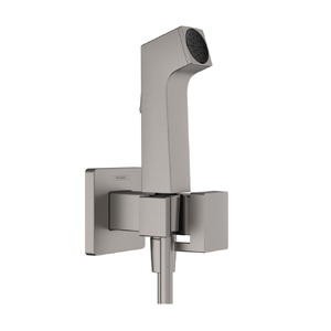купить Комплект гігієнічного душу Hansgrohe E EcoSmart+ на змішану воду, Brushed Black Chrome (29233340) недорого