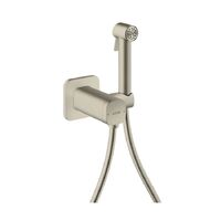 Комплект гігієнічного душу AXOR E на змішану воду, Brushed Nickel (29243820)