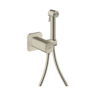 купить Комплект гігієнічного душу AXOR E на змішану воду, Brushed Nickel (29243820) недорого