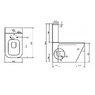 DEVIT UP 3010120 Clean Pro Компакт c крышкой soft-close quick-fix