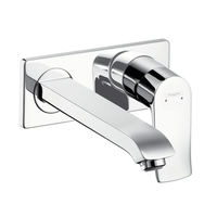 Hansgrohe 31086000 Metris Смеситель для раковины, однорычажный, излив 225мм,  хром