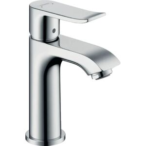 купить Змішувач для умивальника Hansgrohe Metris 100 без донного клапана, хром (31186000) недорого