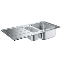 Кухонна мийка Grohe K500 100х50 см, нержавіюча сталь матова (31572SD0)