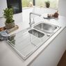 Кухонна мийка Grohe K500 100х50 см, нержавіюча сталь матова (31572SD0)