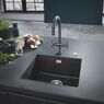 Кухонна мийка Grohe K700U 60-C 1 чаша 530x450мм, чорний граніт (31654AP0)