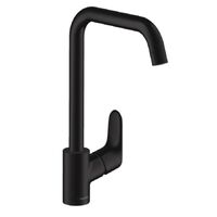 Змішувач для кухні Hansgrohe Focus 260 1 jet, чорний матовий (31820670)