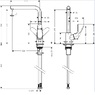 Змішувач для кухні Hansgrohe Focus 31827000 280 EcoSmart 1jet M41 хром