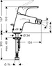 Hansgrohe 31920000 Смеситель для биде  Focus E2 31920