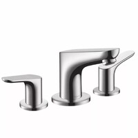 Змішувач для умивальника Hansgrohe Focus E 100 на 3 отвори, хром (31937000)