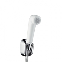 Hansgrohe 32122000 Гигиенический душ со шлангом 1,6 м и держателем белый/хром