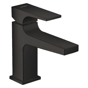 купить Змішувач для умивальника Hansgrohe Metropol 100 із донним клапаном push-open, чорний матовий (32500670) недорого