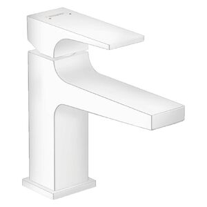 купить Змішувач для умивальника Hansgrohe Metropol 100 із донним клапаном push-open, білий матовий (32500700) недорого
