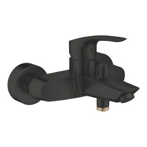 купить Змішувач для ванни Grohe Eurosmart New одноважільний, настінний монтаж, чорний матовий (333002433) недорого