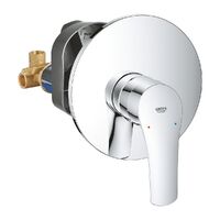 Змішувач для душа Grohe Eurosmart New з комплектом прихованого монтажу, хром (33556003)