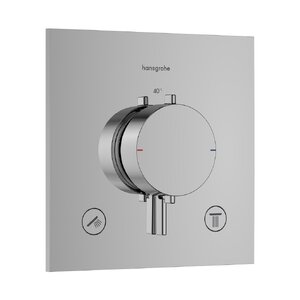 купить Термостат Hansgrohe Ecostat Comfort E прихованого монтажу, на 2 функції, Chrome (33711000) недорого