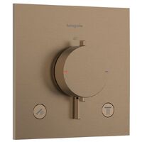 Термостат прихованого монтажу Hansgrohe Ecostat Comfort E на 2 функції, Brushed Bronze (33711140)