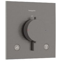 Термостат прихованого монтажу Hansgrohe Ecostat Comfort E на 2 функції, Brushed Black Chrome (33711340)