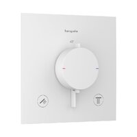 Термостат Hansgrohe Ecostat Comfort E прихованого монтажу, на 2 функції, Matt White (33711700)