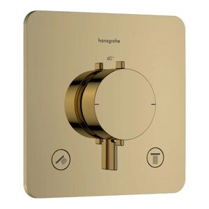 купить Термостат Hansgrohe Ecostat Comfort Q прихованого монтажу, на 2 функції, Polished Gold Optic (33713990) недорого