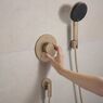 Термостат Hansgrohe Ecostat Comfort S прихованого монтажу на 2 функції, Brushed Bronze (33715140)