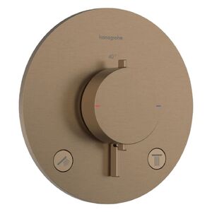 купить Термостат Hansgrohe Ecostat Comfort S прихованого монтажу на 2 функції, Brushed Bronze (33715140) недорого