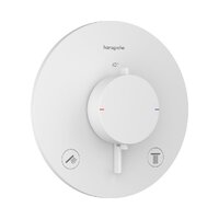 Термостат Hansgrohe Ecostat Comfort S прихованого монтажу, на 2 функції, Matt White (33715700)