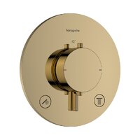 Термостат Hansgrohe Ecostat Comfort S прихованого монтажу, на 2 функції, Polished Gold Optic (33715990)