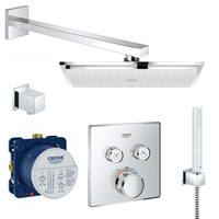 душевой гарнитур GROHE 34506SC0 SMARTCONTROL со смесителем термостатом