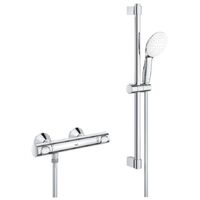 Душова система з термостатом Grohe Grohtherm 500 THM shower exp + show.set 600, хром (34796001)