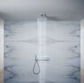 Верхній душ AXOR Showersolutions 240х240 2jet держатель зі стелі, хром (35312000)