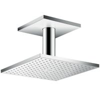 Верхній душ AXOR Showersolutions 240х240 2jet держатель зі стелі, хром (35312000)
