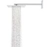 Верхній душ з тримачем AXOR ShowerSolutions 300х300 2jet, хром (35318000)