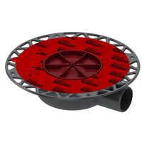 Корпус трапу TECEdrainpoint S DN50, горизонтальний, для терас та балконів (3601401)