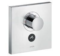 Термостат для душу AXOR Shower Select Highflow square на 1 режим і додатковий вихід, хром (36716000)