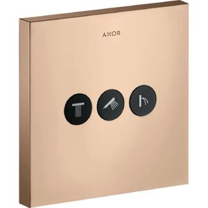 купить Запірно-перемикаючий вентиль Axor ShowerSelect Sguare на 3 функції, Polished Red Gold (36717300) недорого