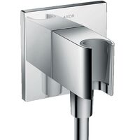 Шланговое під'єднання AXOR Fixfit Porter Square з власником, хром (36734000)