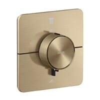 Термостат прихованого монтажу Axor ShowerSelect ID Softsquare на 2 функції, Brushed Bronze (36754140)