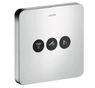 Запірний вентиль AXOR Shower Select Softcube на 3 режиму, хром (36773000)