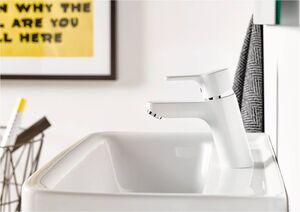 купить белые смесители Kludi Pure&Easy 373829165 недорого