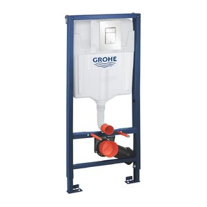 купить Інсталяція для унітазу Grohe Rapid SL 3 в 1 із кнопкою Skate Cosmopolitan, альпійський білий (38772SH0) недорого