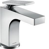 Змішувач для умивальника AXOR Citterio 90 Lever rhombic cut pop-up, Chrome (39001000)